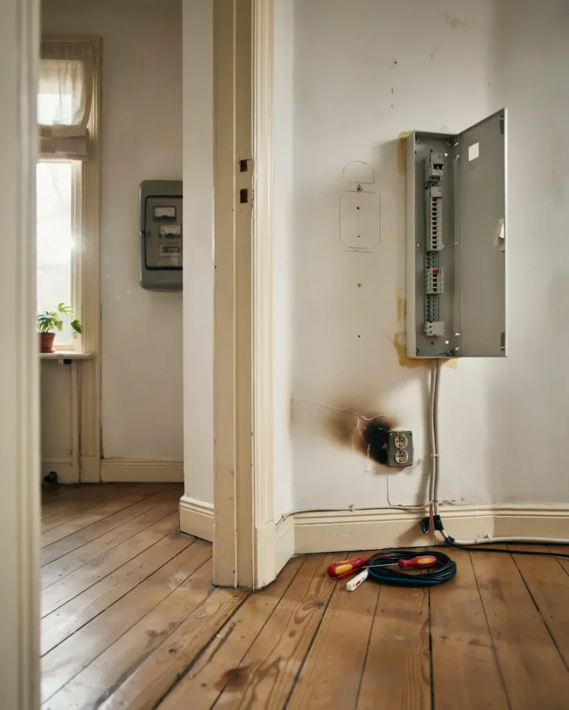 tecken p fel i elanl ggningen hemma n r sm varningssignaler kr ver en elektriker